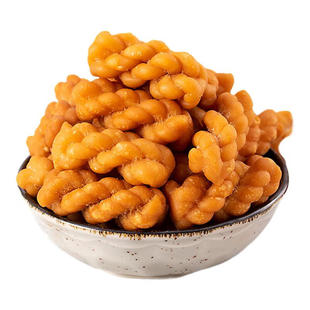 小麻花四川特产解馋零食传统糕点油炸网红美食独立包装芝麻香葱