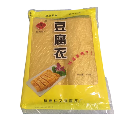 豆腐皮500g浙江油豆皮