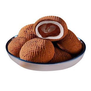 和风生巧福团巧克力爆浆夹心日式大福糯米糍粑雪媚娘糯叽叽脏脏团