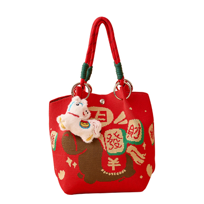 【马上发财】创意新年手提袋