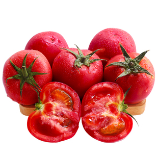 中通包邮】正宗新疆西红柿沙瓤番茄老品种新鲜自然熟沙漠生吃番茄