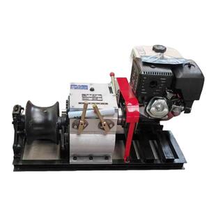 机动绞磨机3吨5吨8吨快速电缆拉缆机汽油卷扬机柴油电绞磨牵引机