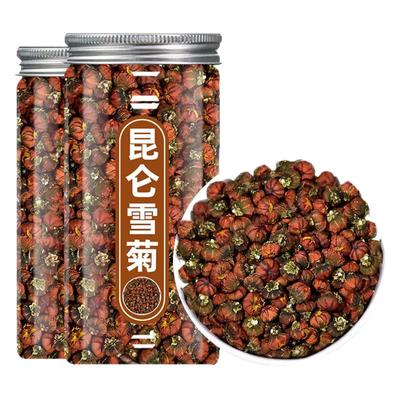 新疆昆仑雪菊茶胎菊菊花茶正品正宗非野生特产高山冰山血菊泡水喝