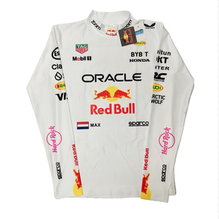 26新款F1赛车服红牛车队维斯塔潘上身同款排汗速干高弹长袖打底衫