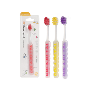 新款牙刷软毛成人宽头护龈多巴胺高颜值果冻色情侣便携家用家庭装