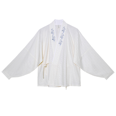 枝枝清味 清水溪汉初2026新款汉服亲肤透气明制半袖松紧马面裙春