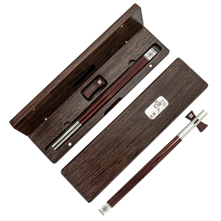 鸿拓新中式筷子十二生肖蛇新年礼品12生肖属相生日礼物纪念品刻字