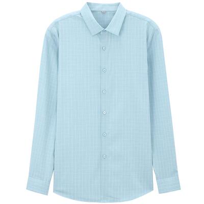 MindBridge纯色长袖衬衫