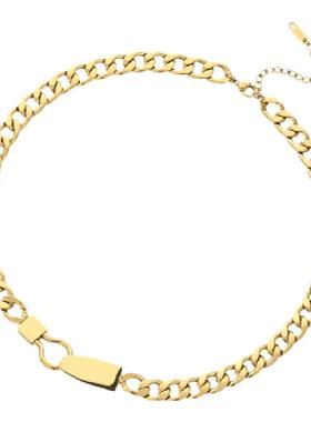 钛钢嘻哈夸张复古欧美新款项链