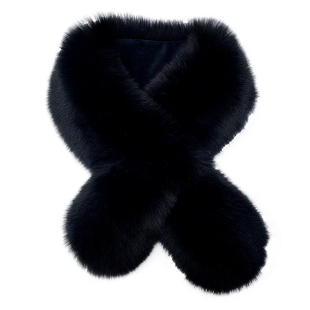 秋冬保暖加厚仿狐狸獭兔毛绒皮草围巾潮大围脖女士披肩百搭毛领子