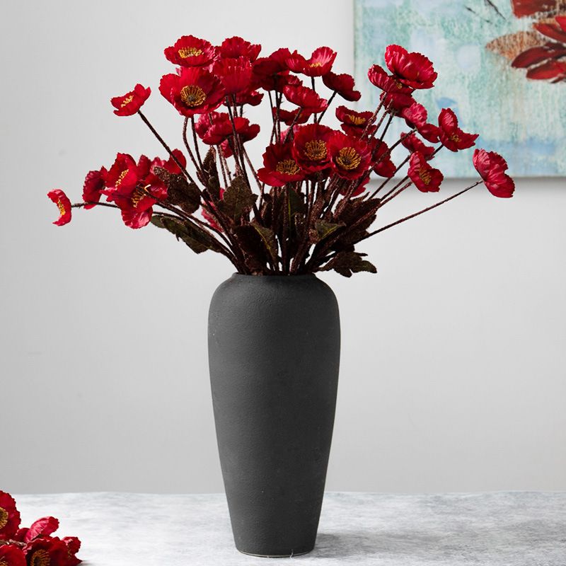 新年春节仿真花年宵花 五袋子柿子石榴 福桶装饰配件乔迁喜庆用品