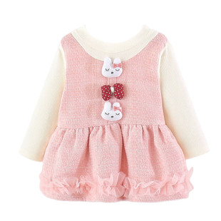 女童连衣裙春装2026新款儿童春秋季巨好看长袖女宝宝洋气公主裙子