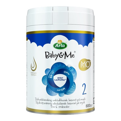 Arla宝贝与我5HMO极光蓝罐奶粉