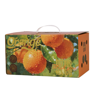 橙子包装盒礼盒爱媛橙沃柑脐橙高档纸箱礼品盒手提水果空盒子定制