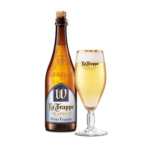 【康文教堂】La Trappe 白啤750ml*2 荷兰进口修道士精酿啤酒