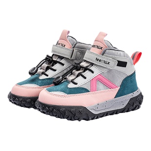 天美意女童棉鞋2025冬季新款儿童高帮加绒运动鞋保暖加厚休闲鞋子