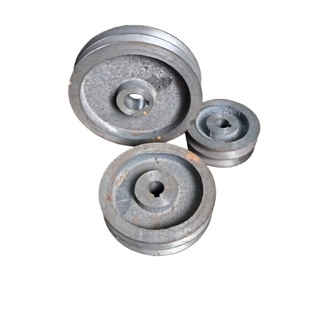 B型皮带轮2槽 双槽皮带轮B型 电机皮带轮转速平稳外径110-200铸铁