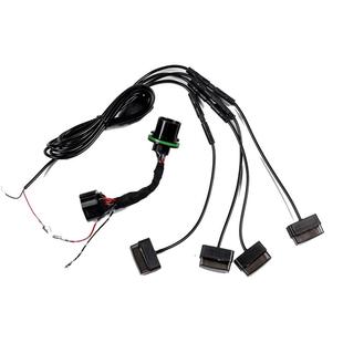 坦克300改装枫林铁骑02小黄灯爆闪LED中网装饰灯前脸氛围灯配件