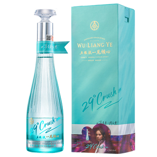 【邓紫棋推荐】29度五粮液一见倾心500mL浓香低度白酒微醺送礼