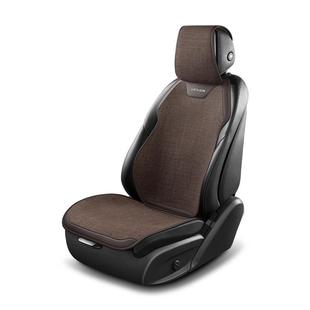 汽车坐垫四季通用亚麻车垫马鞍垫网红座椅垫半包透气座套冬季座垫