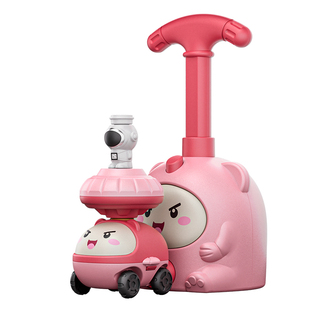 亲子互动空气动力车飞天气球车男孩女孩儿童益智物理实验玩具小车