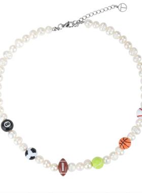 TWENTYONEAUGUST淡水珍珠CHOKER