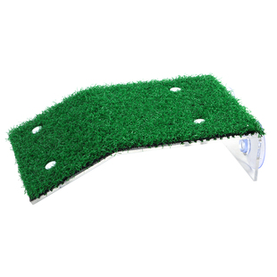 乌龟晒台爬台高水位休息平台爬坡躲避深水乌龟缸爬坡爬梯鱼缸晒背