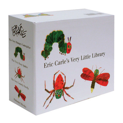 【现货】Eric Carles Very Little Library 埃里克·卡尔的小图书馆 Carle Eric 英文原版图书籍进口正版