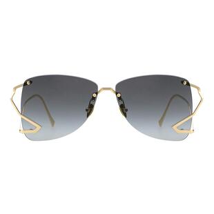 MYTH极简无框飞行员太阳镜超轻合金立体曲线蛤蟆镜时尚墨镜MS2002