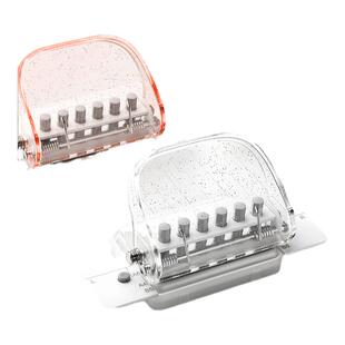 可得优打孔器6孔多功能打孔机A4活页本圆环小型手工m5多孔打洞器学生专用5mm纸张装订迷你打孔机b5活页纸手动