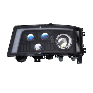 重汽豪卡H7/斯太尔LED激光大灯陕汽德龙F3000M3000多透镜流水转向