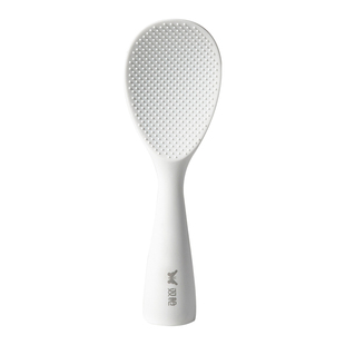 双枪可立硅胶饭勺饭铲不沾米饭食品级勺子盛饭电饭煲站立不沾家用