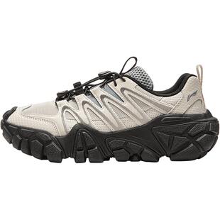 李宁沙丘丨休闲鞋女鞋2026春夏新款老爹鞋山系户外防滑耐磨运动鞋