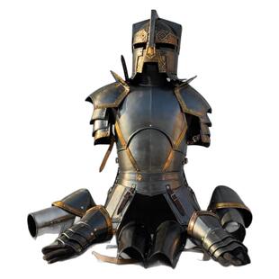 英国代购Knight ▼手作中世纪骑士COSPLAY莫里亚矮人全身盔甲套装