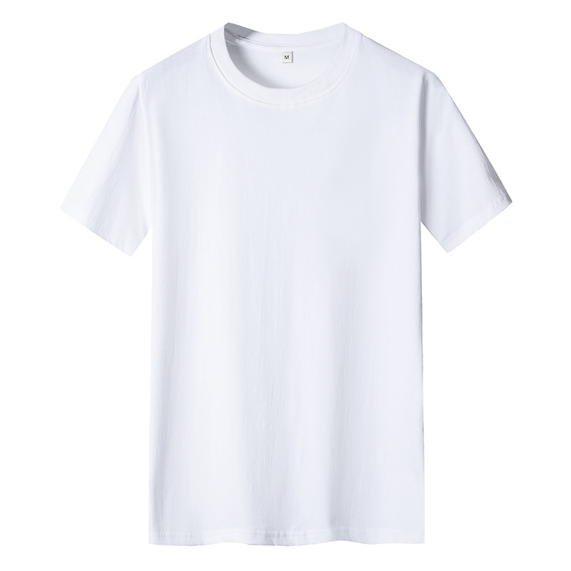 定制短袖T恤文化衫广告衫纯棉DIY工作服团体同学聚会班服印字LOGO