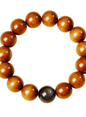 宫里上新收藏级老料金丝楠木手串