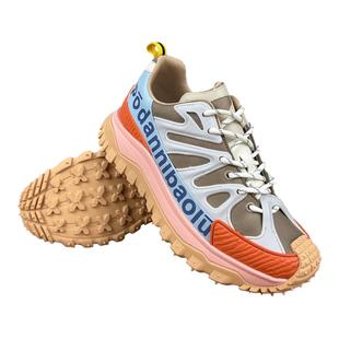 2025秋季徒步鞋轻奢男鞋时尚新款厚底百搭复古运动老爹鞋内增高