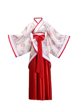曲裾嫦娥仙女襦裙毕业成人礼汉服