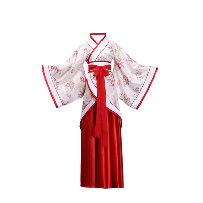 曲裾嫦娥仙女襦裙毕业成人礼汉服