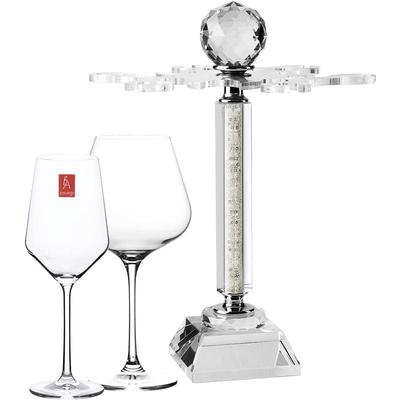 【山姆热销】水晶杯架套装