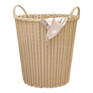 手工仿藤编网红脏衣篓收纳筐