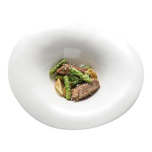 大号汤盘加深菜盘子异形盘高级感水果碗沙拉碗面碗白色餐具陶瓷碗