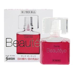 日本参天眼药水Beauteye玫瑰滴眼液进口正品官方缓解眼疲劳12ml