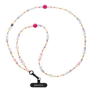 MASFEIL × 缤纷糖果手机挂链挂绳长款绳子适用苹果16手机壳配件包包炫彩挂件饰可斜挎防丢绳超火网红女肩带