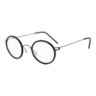 姜文同款高版本手作设计师眼镜 圆形大叔范简约设计高品位眼镜框