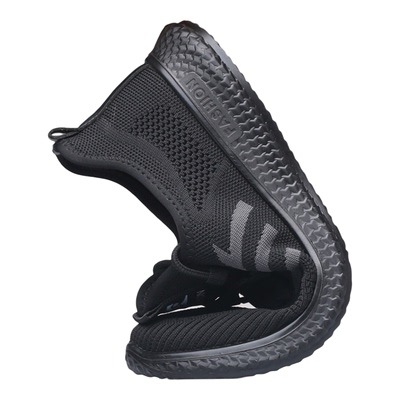 老人头网鞋男镂空透气休闲鞋厚底