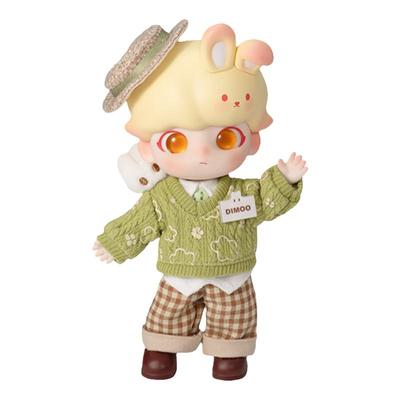 泡泡玛特DIMOO假日兔可动人偶
