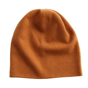 AI家意式休闲户外运动纯山羊绒针织便帽 包头帽冷帽情侣男女冬季