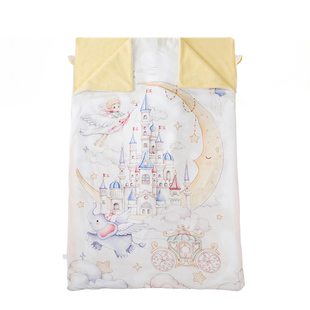 儿童睡觉防踢被子中大童专用中厚春夏款全棉防踢被子神器四季通用