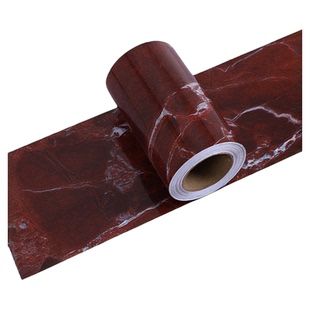 门槛石贴纸自粘防水仿大理石瓷砖入户门红色过门石地贴地板砖遮丑